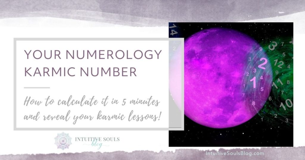 how to get your numerology karmic number in 5 minutes